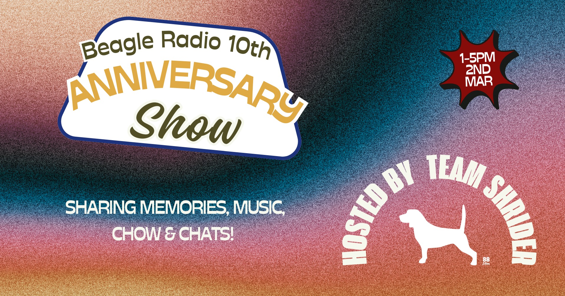 Beagle Radio 10th anniversary show